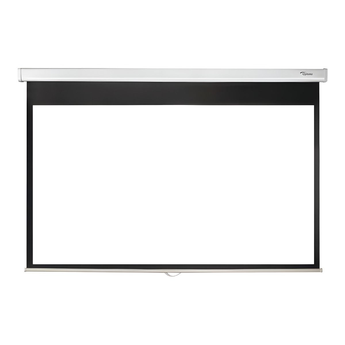 Optoma Panoview 84" Manual Pull Down Projection Screen Ceiling/Wall Mountable