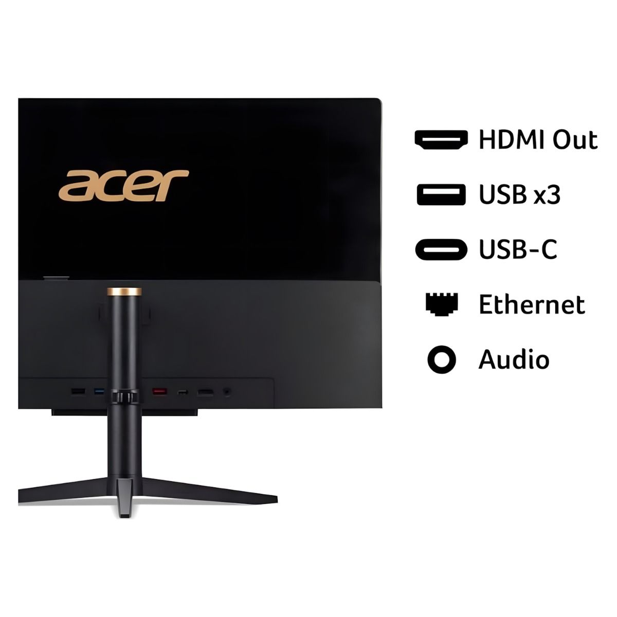 Acer Aspire C22-1610 21.5" FHD All-In-One Desktop PC Intel i3 8GB RAM 512GB SSD