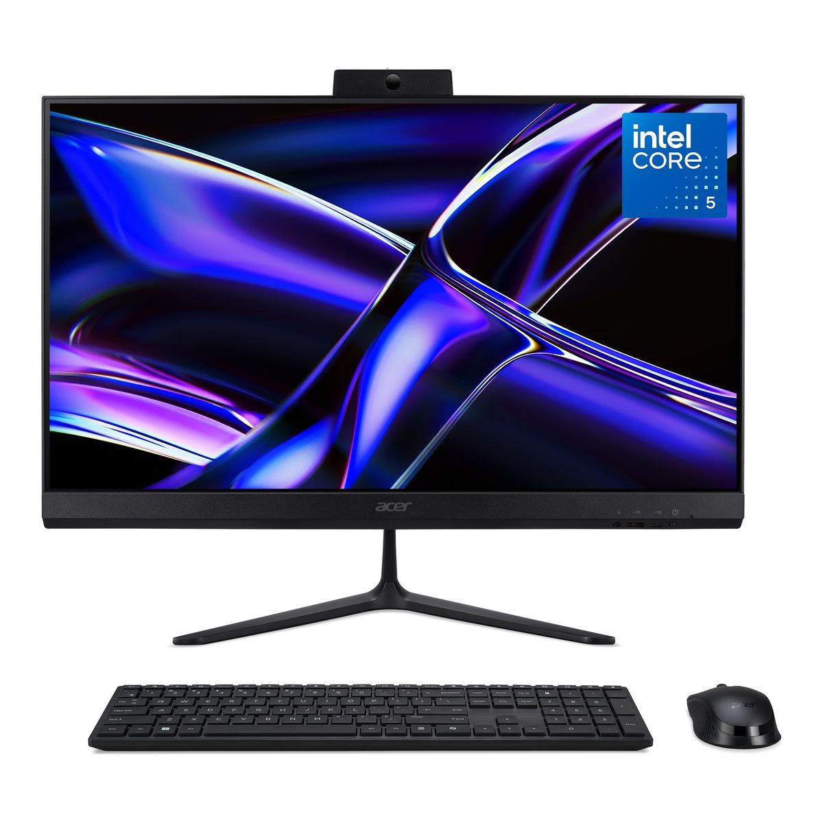 Acer Aspire C27-2G 27" Screen Core 5 120U 8GB RAM 512GB SSD Win 11 Home Black
