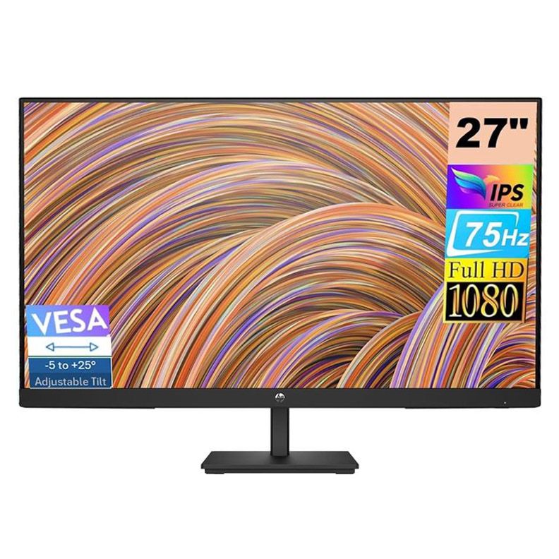 HP V27i G5 27" Full HD IPS Monitor 75Hz AMD FreeSync