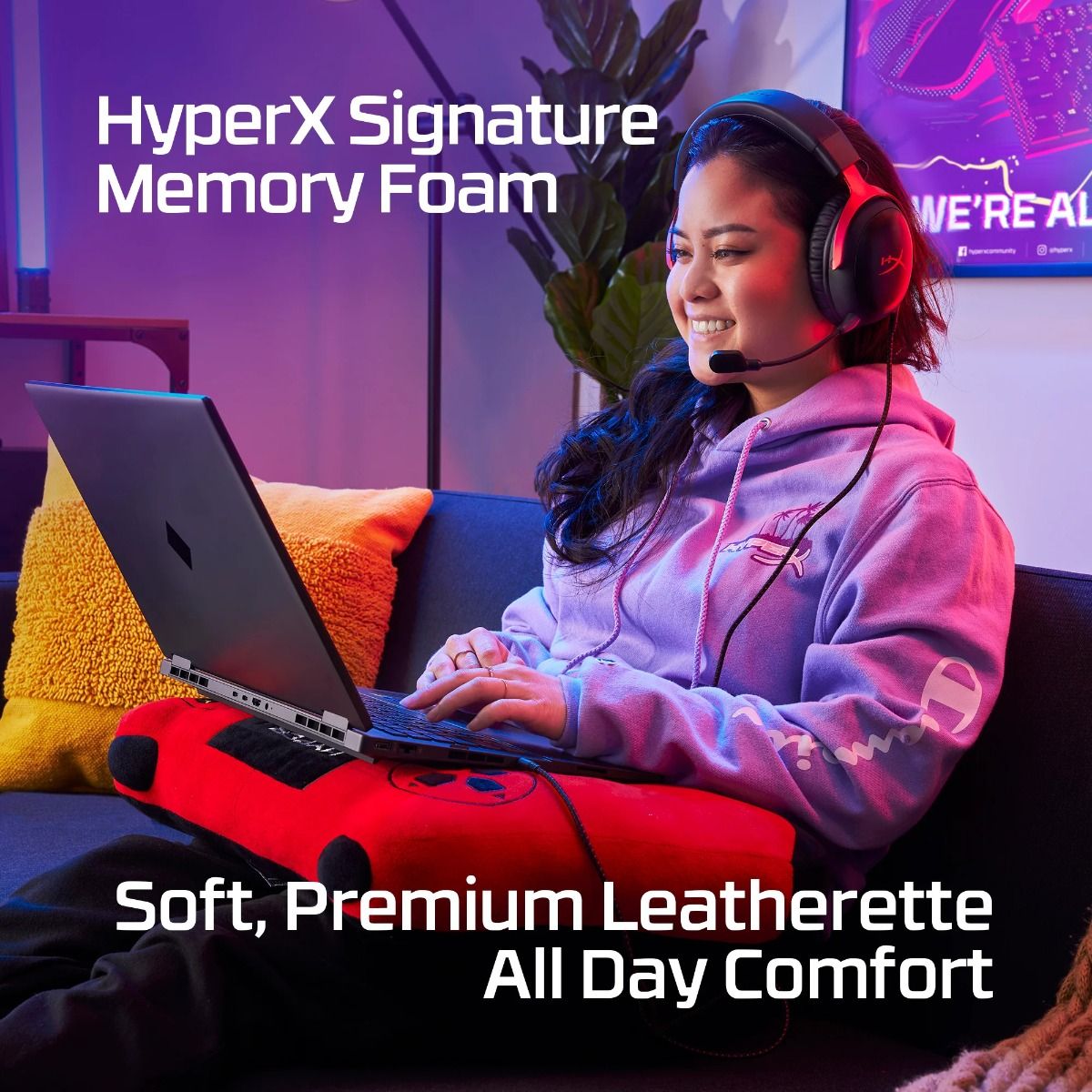 HyperX Cloud III Wired Gaming Headset - White