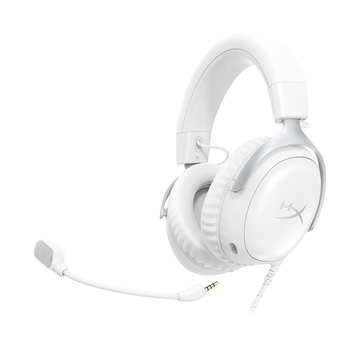 HyperX Cloud III Wired Gaming Headset - White