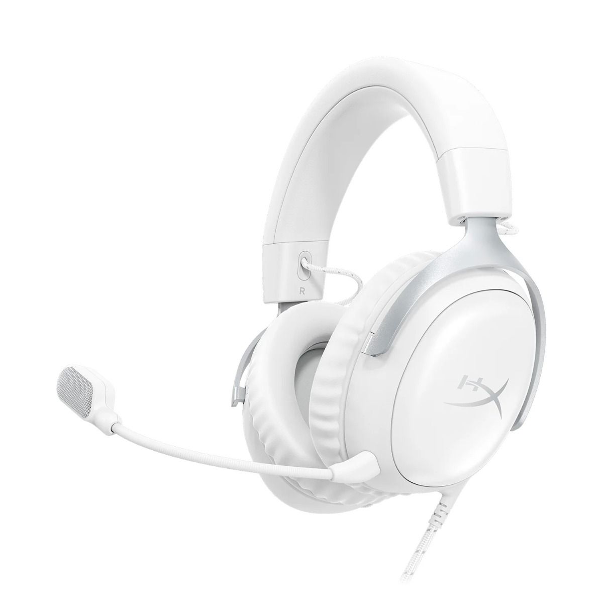 HyperX Cloud III Wired Gaming Headset - White