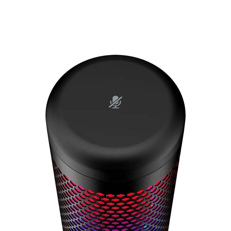 Hyper X QuadCast S USB Microphone RGB Lighting Built In Anti Shock Mount