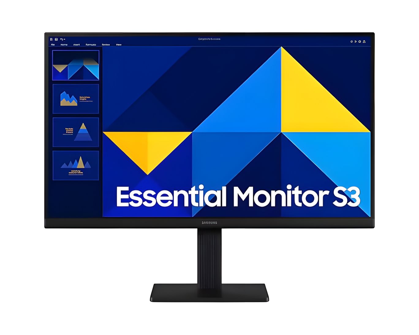 Samsung Essential S3 22" Full HD Monitor 100Hz Refresh Borderless Design