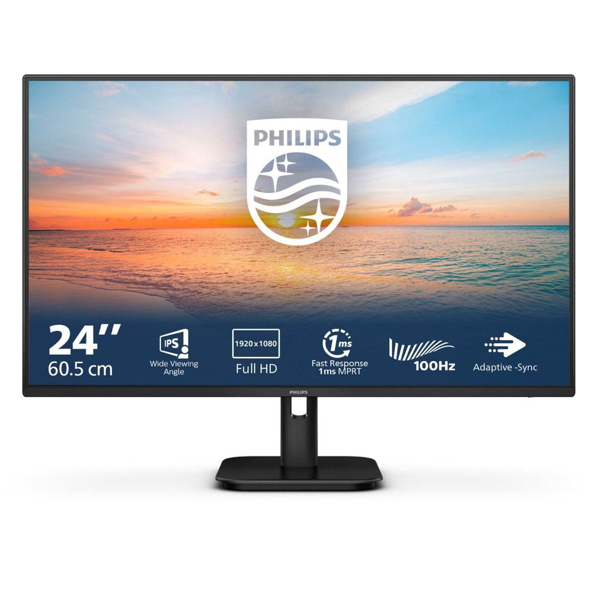 Philips 1000 Series 23.8" Full HD IPS Monitor 100Hz Built-in Speakers