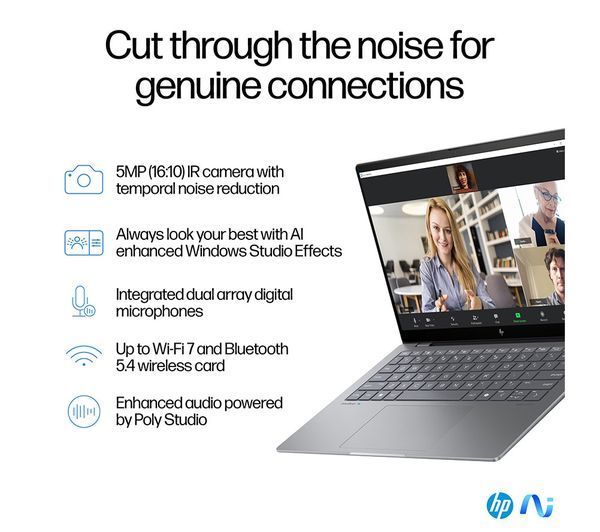 HP Omnibook X 14-fe0501na 14" Touchscreen Laptop Snapdragon X1E 16GB RAM 1TB SSD