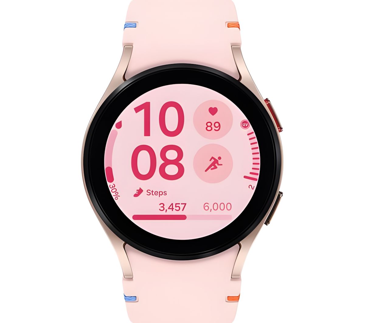 Samsung Galaxy Watch FE Bluetooth 40mm Super AMOLED 16GB Storage Pink Gold