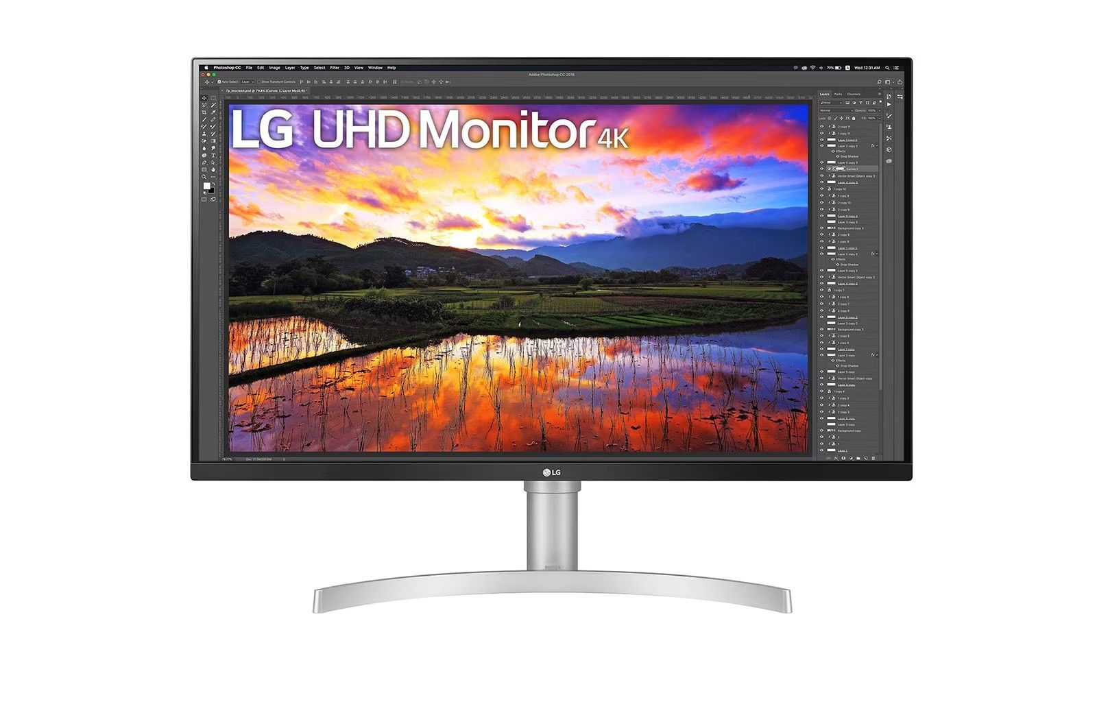 LG 32UN650P-W.AEK 31.5" 4K UHD Monitor IPS Panel HDR10 AMD FreeSync