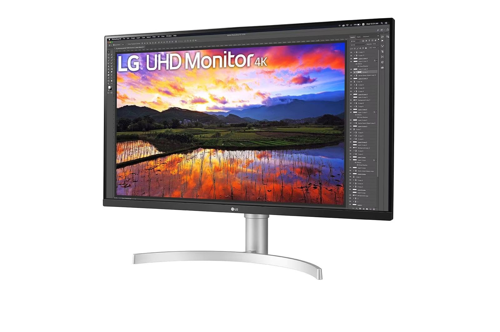 LG 32UN650P-W.AEK 31.5" 4K UHD Monitor IPS Panel HDR10 AMD FreeSync