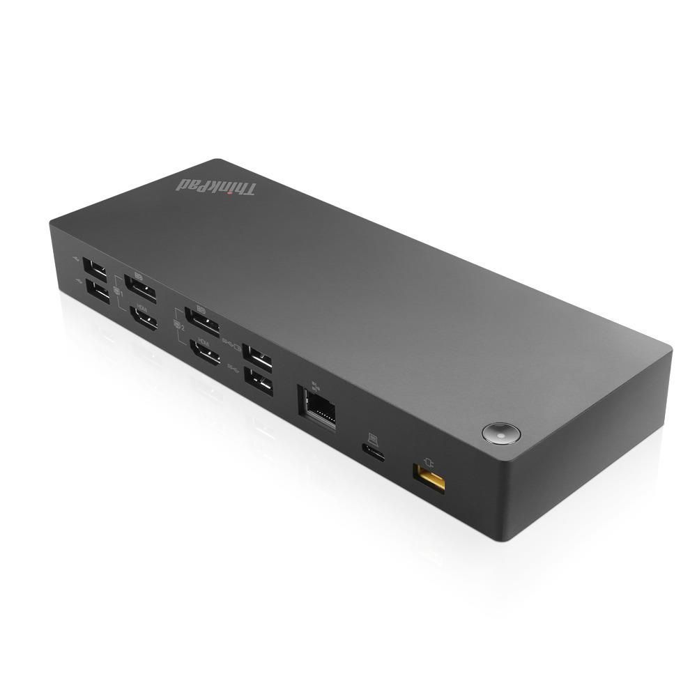 Lenovo ThinkPad Hybrid USB-C with USB-A Dock for Laptops HDMI, DisplayPorts, LAN
