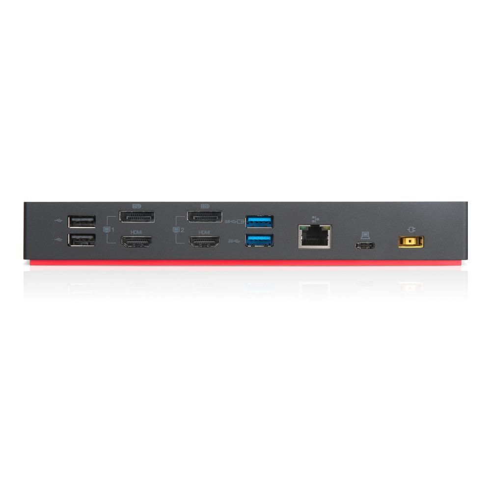 Lenovo ThinkPad Hybrid USB-C with USB-A Dock for Laptops HDMI, DisplayPorts, LAN