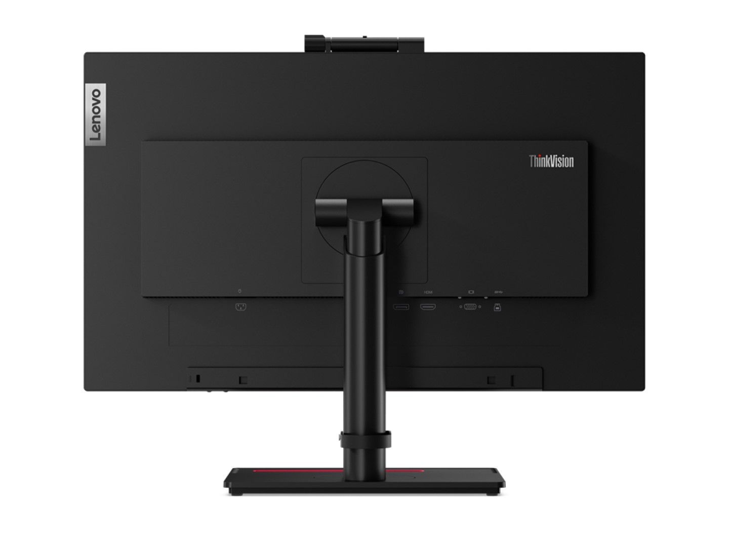 Lenovo ThinkVision T24v-20 23.8" IPS LED Business Monitor Built-in Camera Black