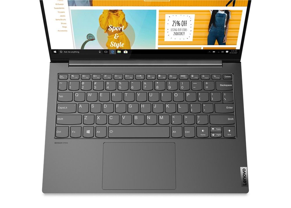 Lenovo Yoga Slim 7 13ACN5 13" Laptop AMD Ryzen 7 5800U 8GB RAM 512GB SSD Grey