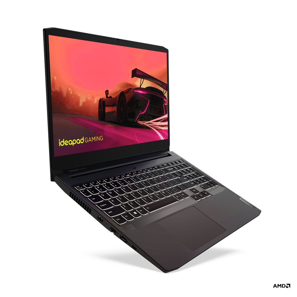 Lenovo IdeaPad 3 Gaming Laptop 15.6" 120Hz FHD AMD Ryzen 5 8GB 512GB RTX 3060