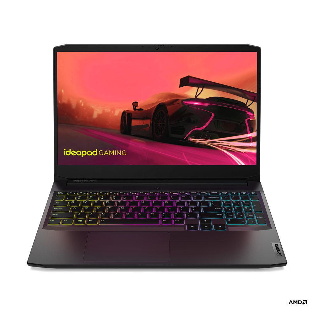 Lenovo IdeaPad 3 Gaming Laptop 15.6" 120Hz FHD AMD Ryzen 5 8GB 512GB RTX 3060
