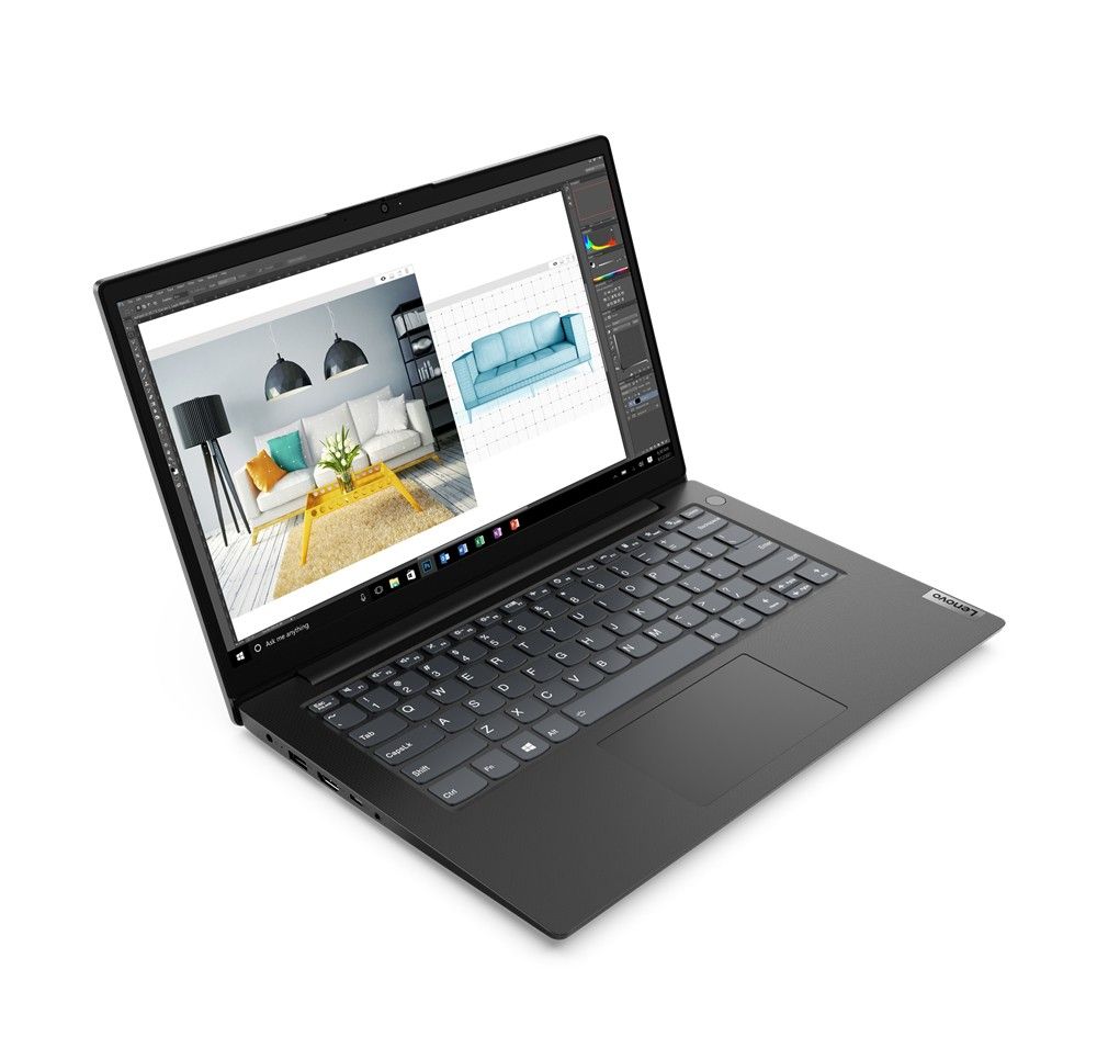 Lenovo V14 G2 ALC 14" Business Laptop AMD Ryzen 5 5500U 8GB RAM 256GB SSD Black