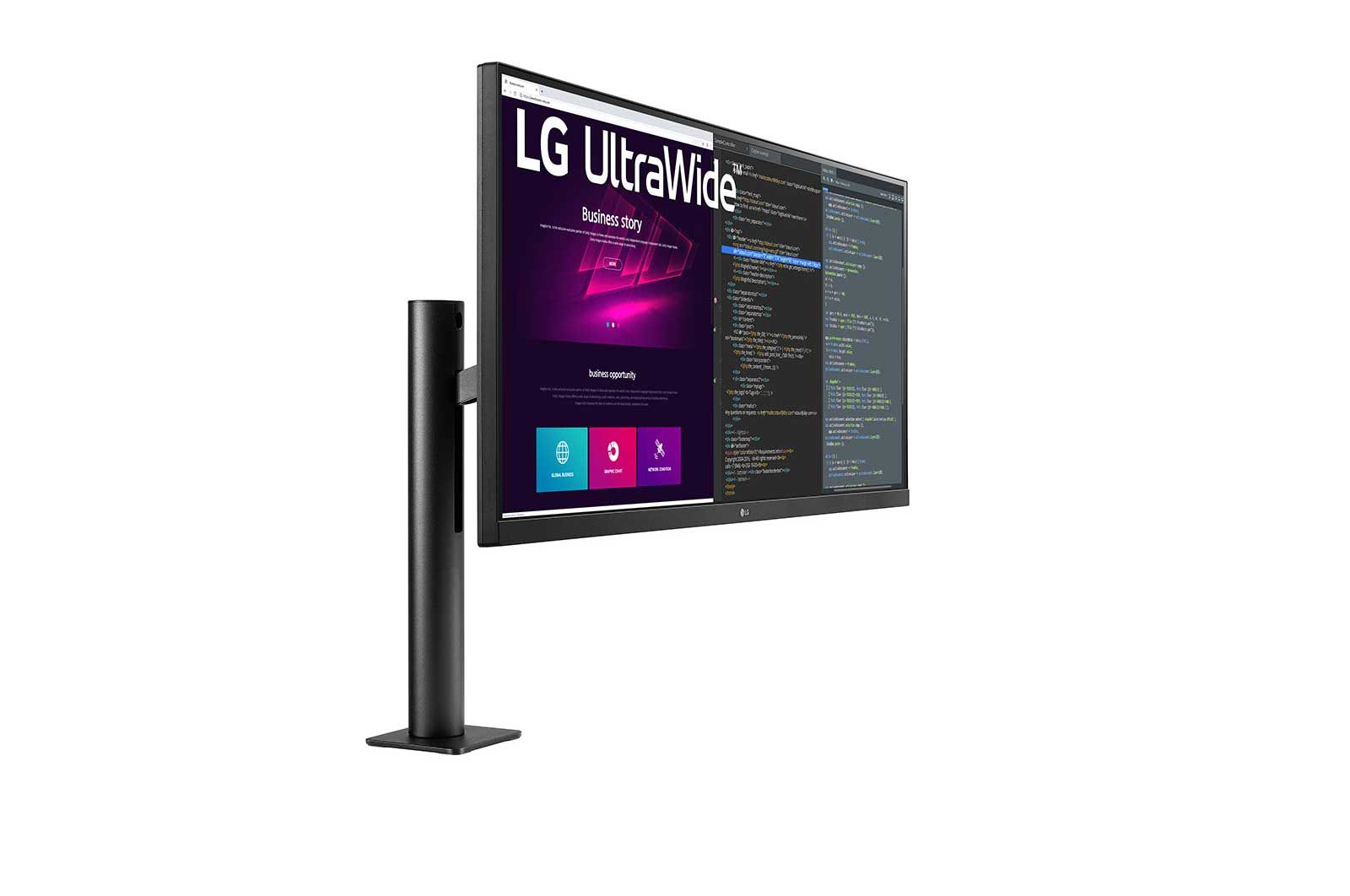 LG Ergo UltraWide 34WN780P 34" QHD Monitor 75Hz 5ms Fully adjustable