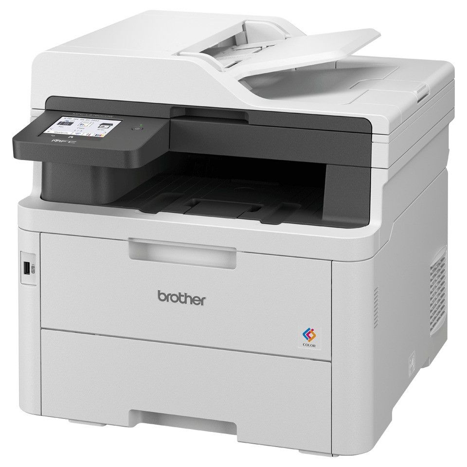 Brother MFC-L3760CDW Colourful and Connected LED All-In-One Printer 26PPM White