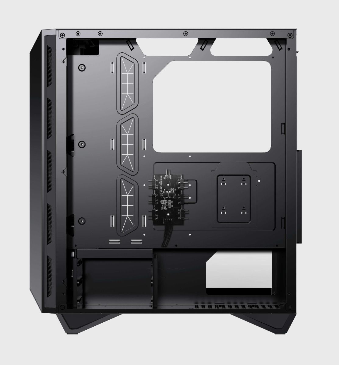 MSI MPG GUNGNIR 110R Mid Tower Computer Case ATX, Micro-ATX, Mini-ITX - Black