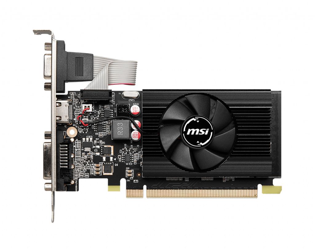 MSI GT 730 Graphics Card 902 MHz 2GB GDDR3 1600MHz HDMI DVI-D VGA