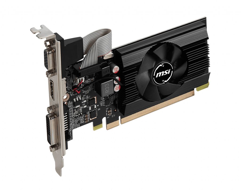 MSI GT 730 Graphics Card 902 MHz 2GB GDDR3 1600MHz HDMI DVI-D VGA