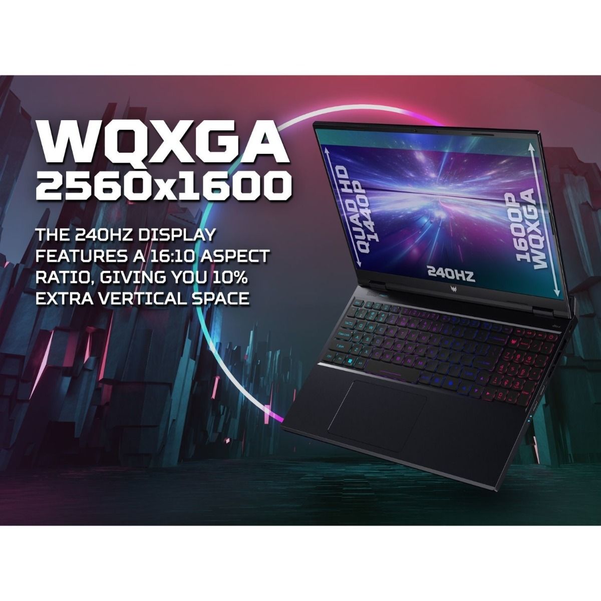 Acer Predator Helios Neo 16 16" Gaming Laptop Intel i7 16GB RAM 1TB SSD RTX 4070