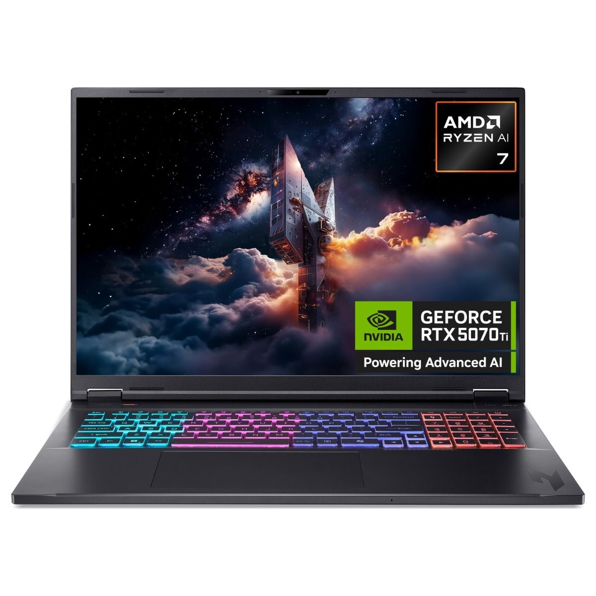Acer Nitro 18 AI 18" Gaming Laptop AMD Ryzen AI 7 16GB RAM 1TB SSD RTX 5070Ti