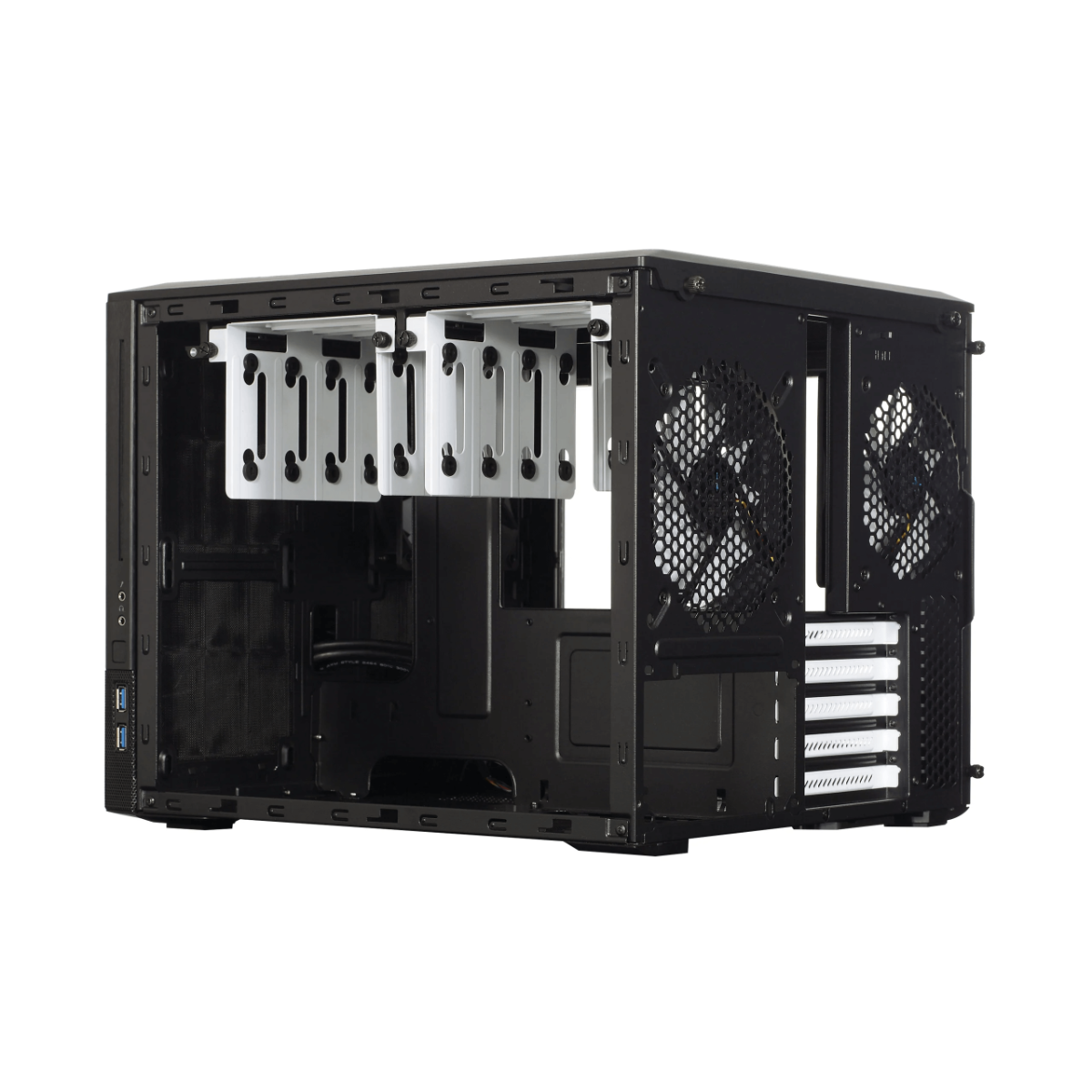Fractal Design Node 804 Micro ATX Mini ITX Case Window Side Panel Black