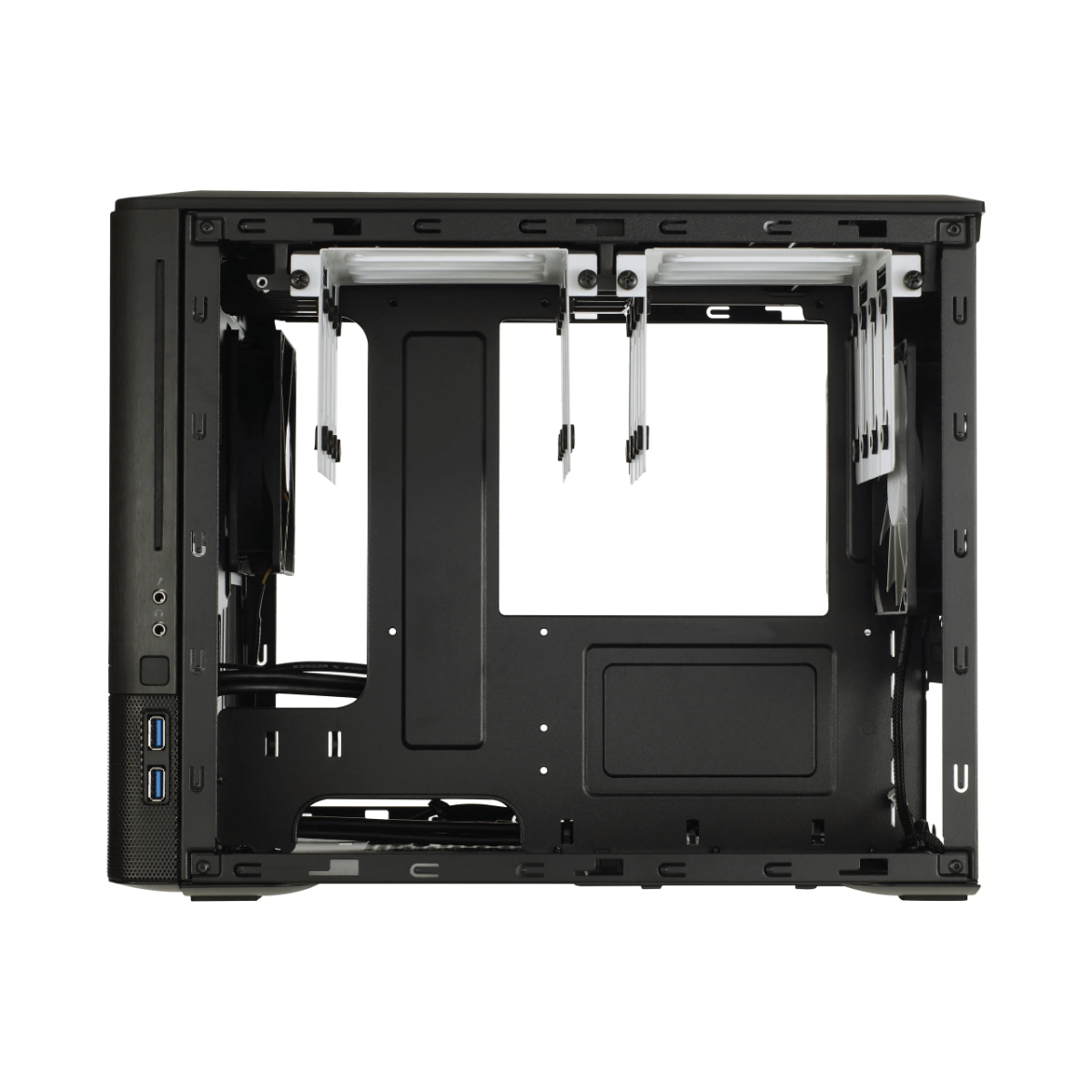 Fractal Design Node 804 Micro ATX Mini ITX Case Window Side Panel Black