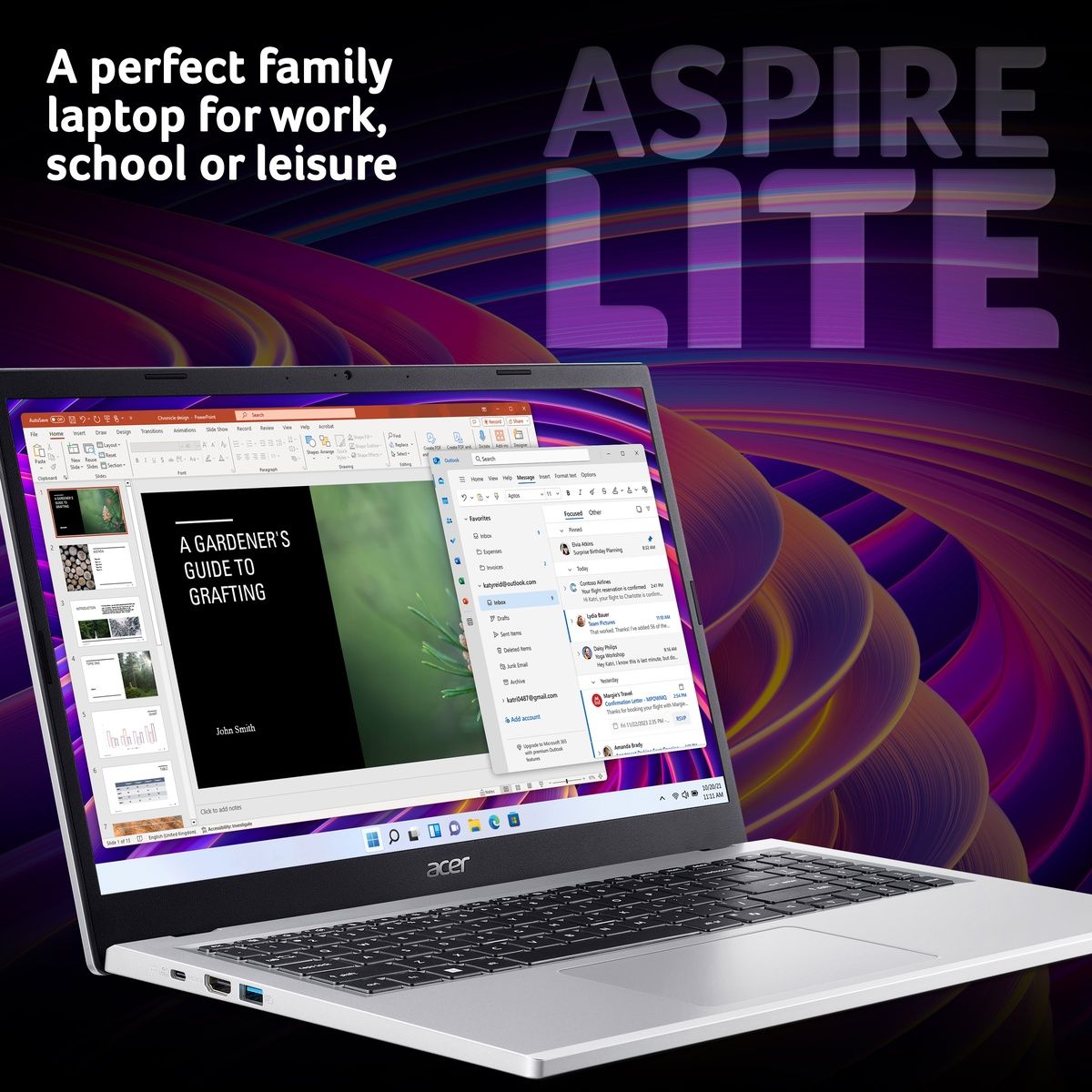 Acer Aspire Lite AL15-61P-R1JN 15.6" Ryzen 7 8840HS 16GB 512GB SSD Win 11 Home