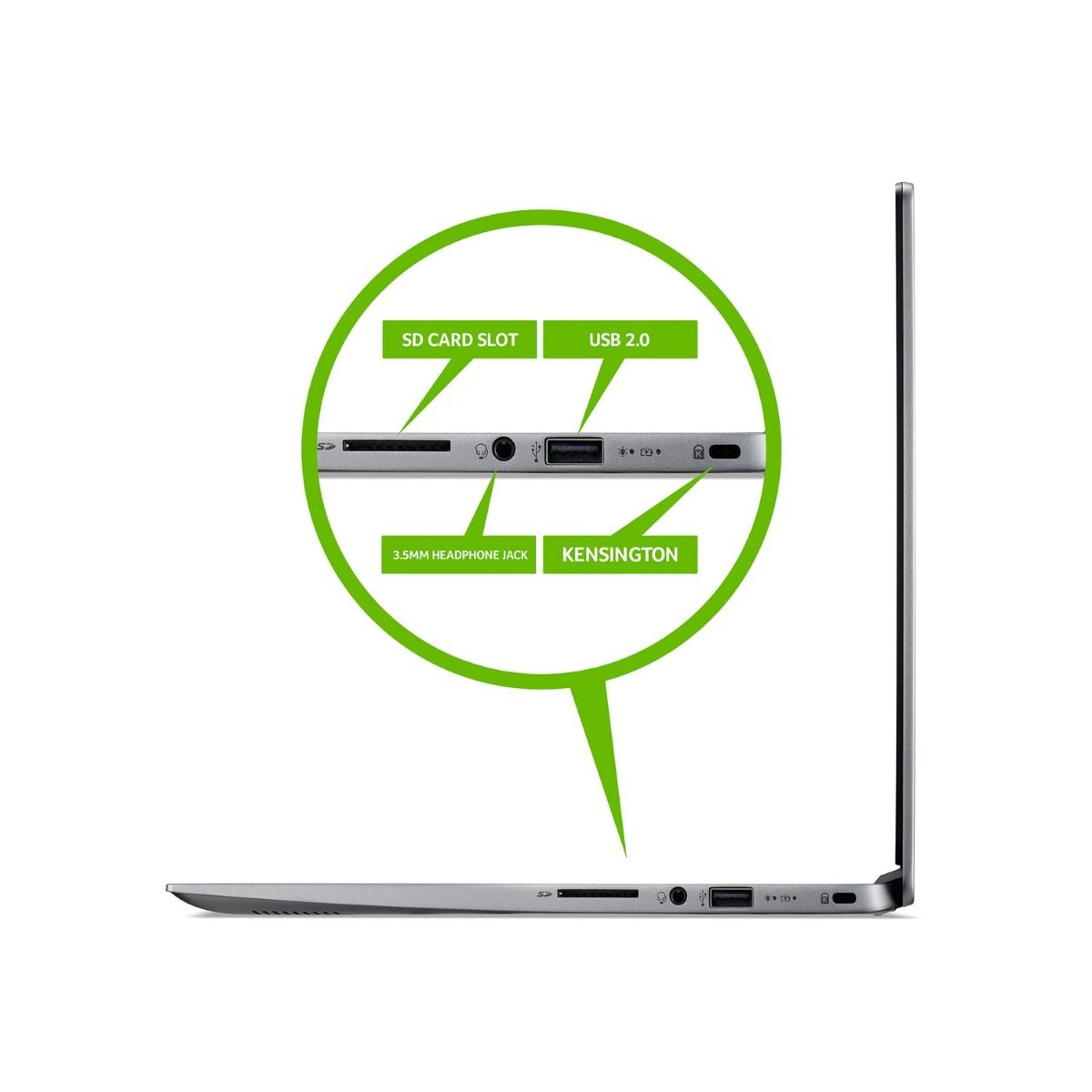Acer Swift 1 SF114-32 14" FHD Laptop Intel Pentium N5000 4GB RAM 128GB SSD