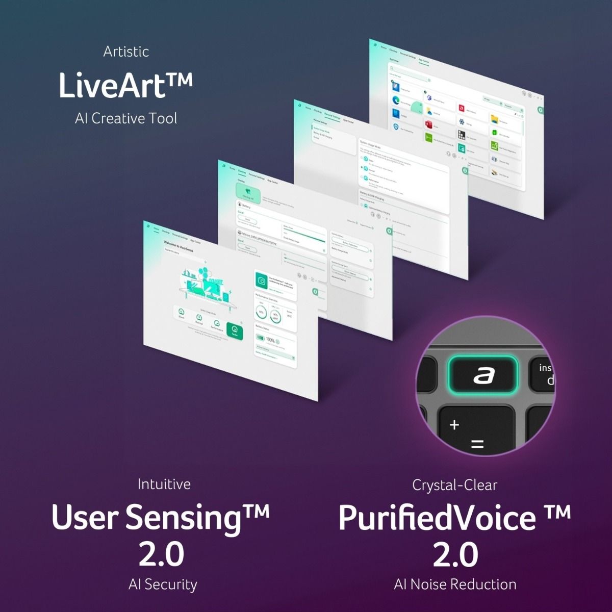 Acer Swift Go 14 AI 14" OLED Laptop Ryzen AI 7 16GB RAM 1TB SSD