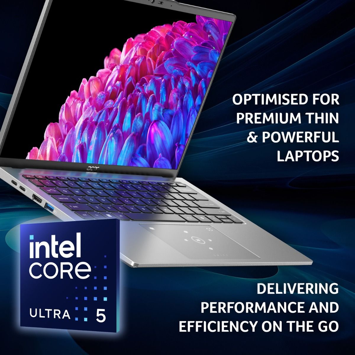 Acer Swift Go 14 SFG14-73-51GF 14" OLED Laptop Intel Ultra 5 16GB RAM 1TB SSD
