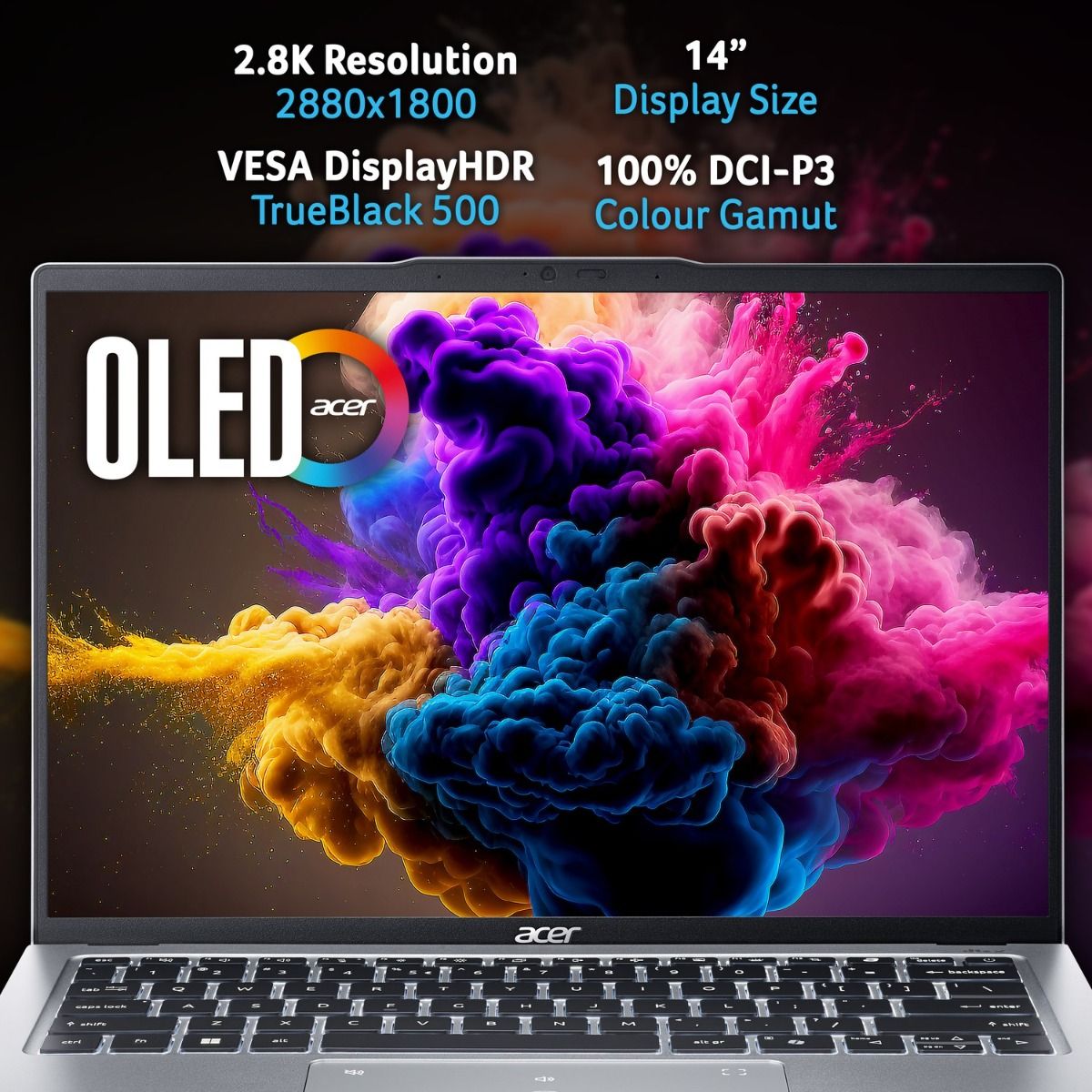 Acer Swift Go 14 SFG14-73-51GF 14" OLED Laptop Intel Ultra 5 16GB RAM 1TB SSD