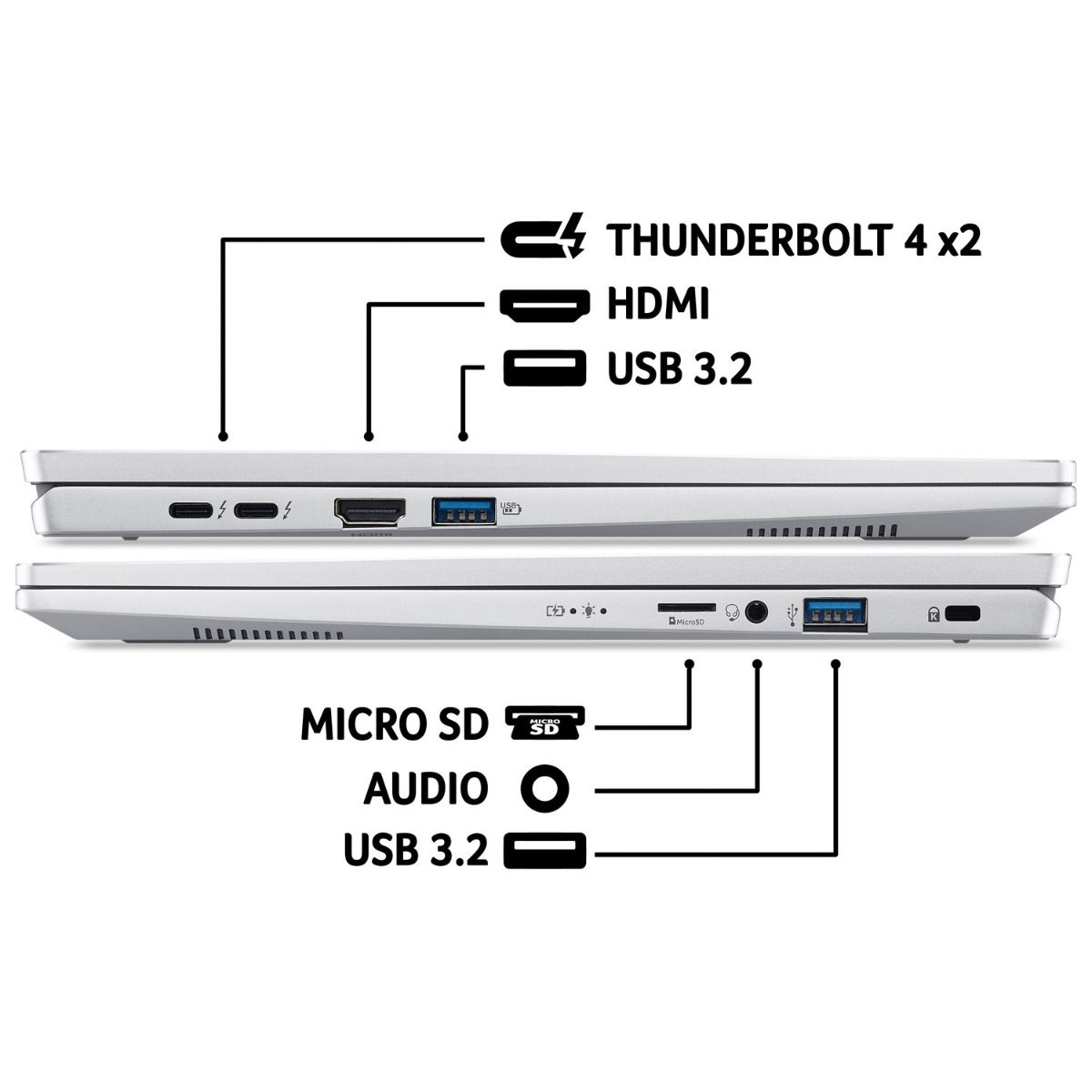 Acer Swift Go 14 SFG14-73-51GF 14" OLED Laptop Intel Ultra 5 16GB RAM 1TB SSD