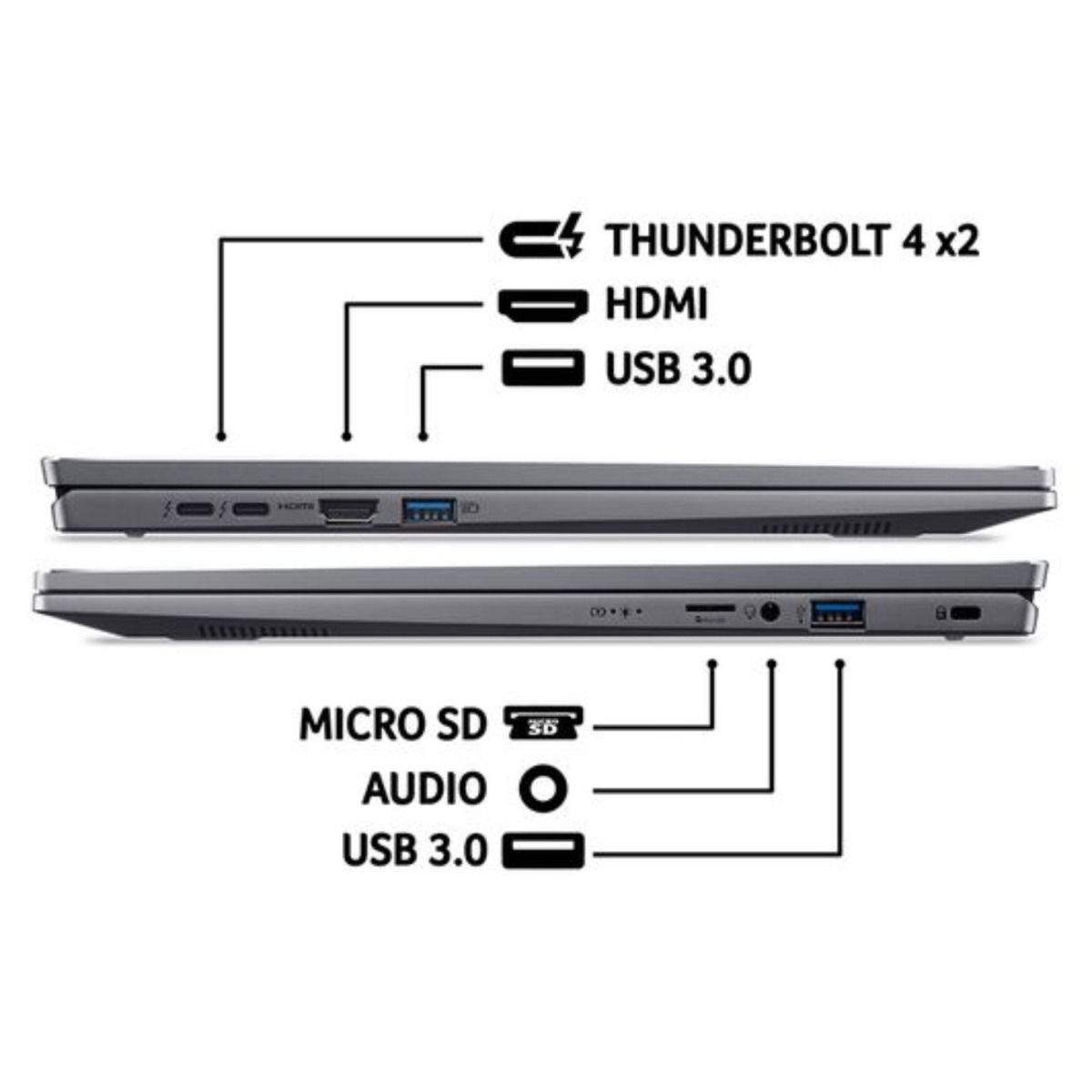 Acer Swift Go 16 SFG16-72-74JU 16" QHD OLED Laptop Intel Ultra 7 16GB RAM 1TB SSD