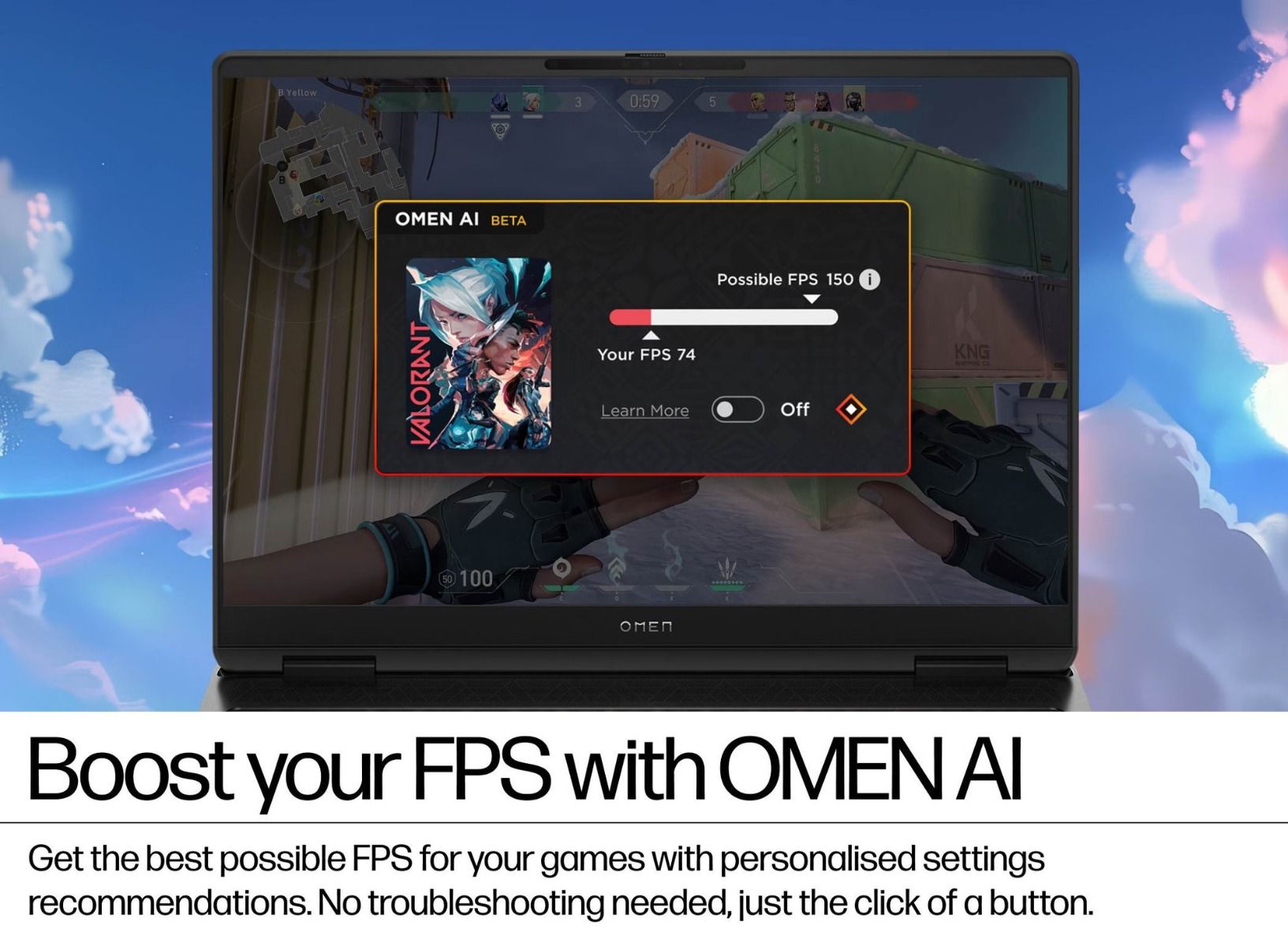 HP OMEN 16-ap0002na 16" Ryzen AI 7 350 16GB RAM 512GB SSD RTX 5060 GPU