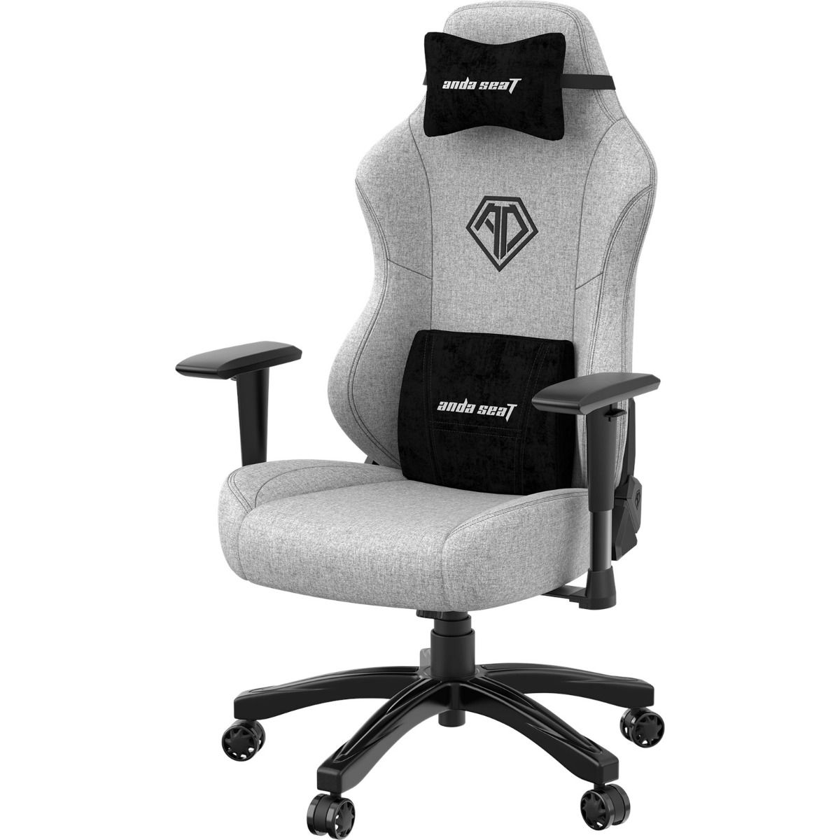Anda Seat Phantom 3 Ergonomic Reclining Gaming Chair - Grey