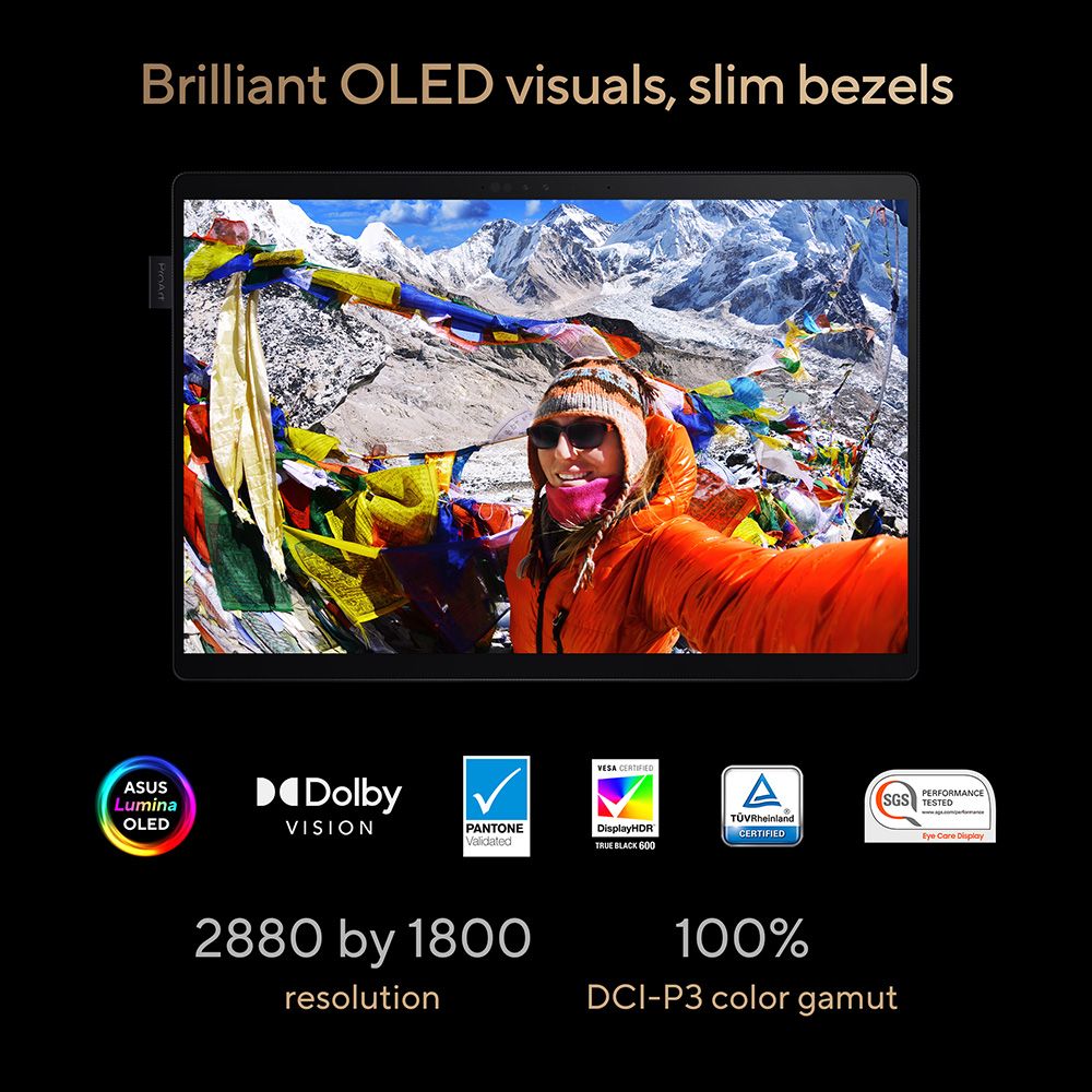 ASUS Pro Art PZ13 13.3" OLED 2-in-1 Laptop Snapdragon X Plus 16GB RAM 1TB SSD