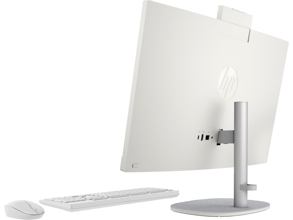 HP 24-cr0023na 23.8" All In One PC AMD Ryzen 5 7520U 8GB RAM 256GB SSD White