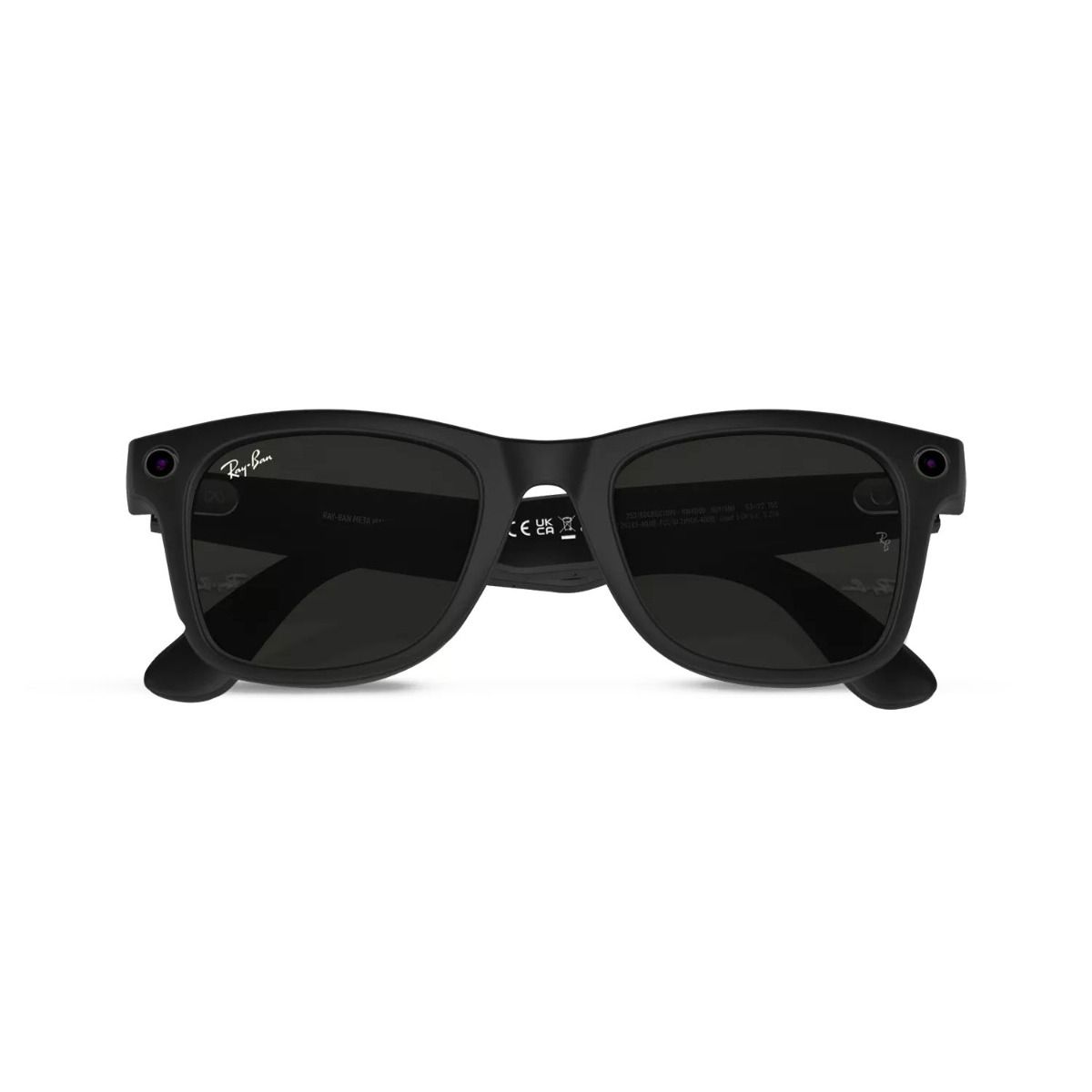 Ray-Ban Meta Wayfarer Matte Black Smart Glasses 12MP Camera Discreet Speakers Transition Lenses
