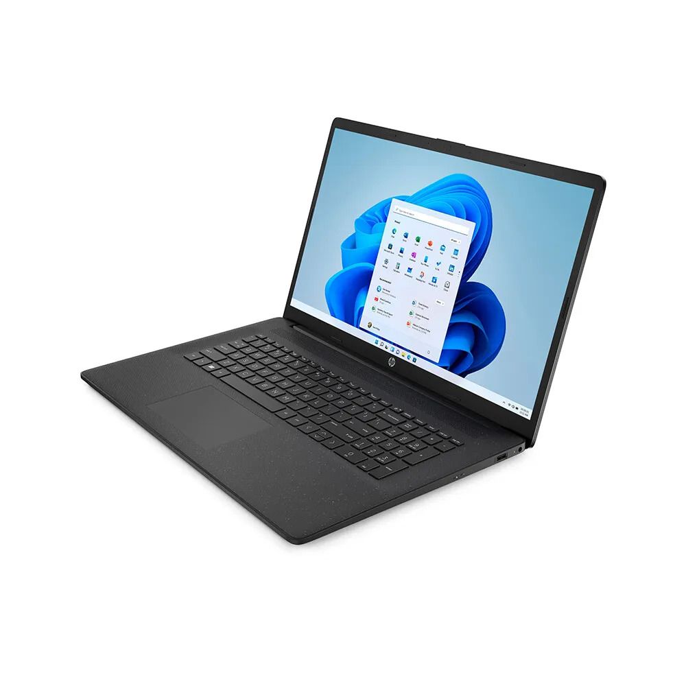 Hp 17-cn0534na 17" Full HD Laptop Intel Pentium Silver 4GB RAM 128GB SSD Black