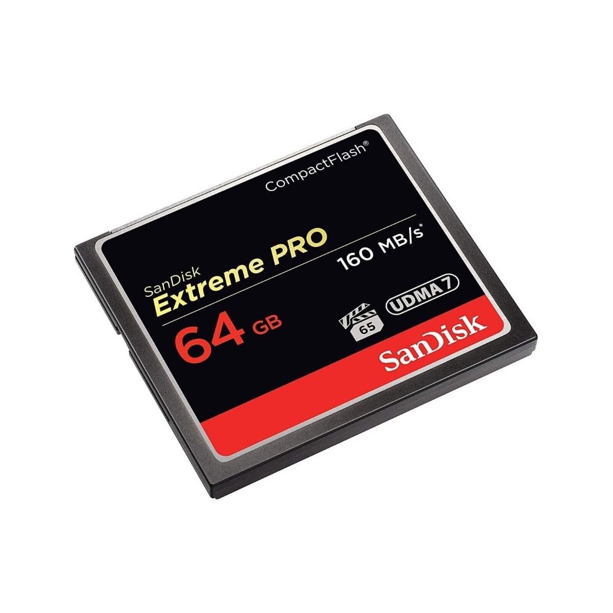 SanDisk Extreme Pro 64GB CF Card 160 MB/s Compact Flash Memory Card