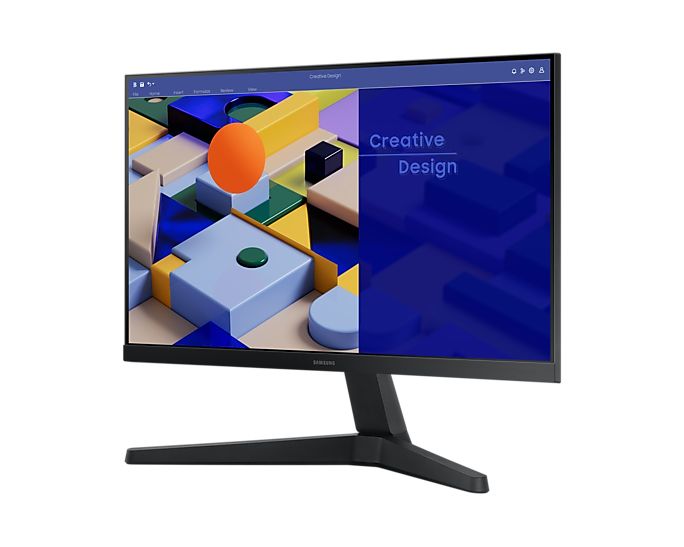 Samsung Essential S31C 22" Monitor FHD 5ms 75Hz FreeSync Black
