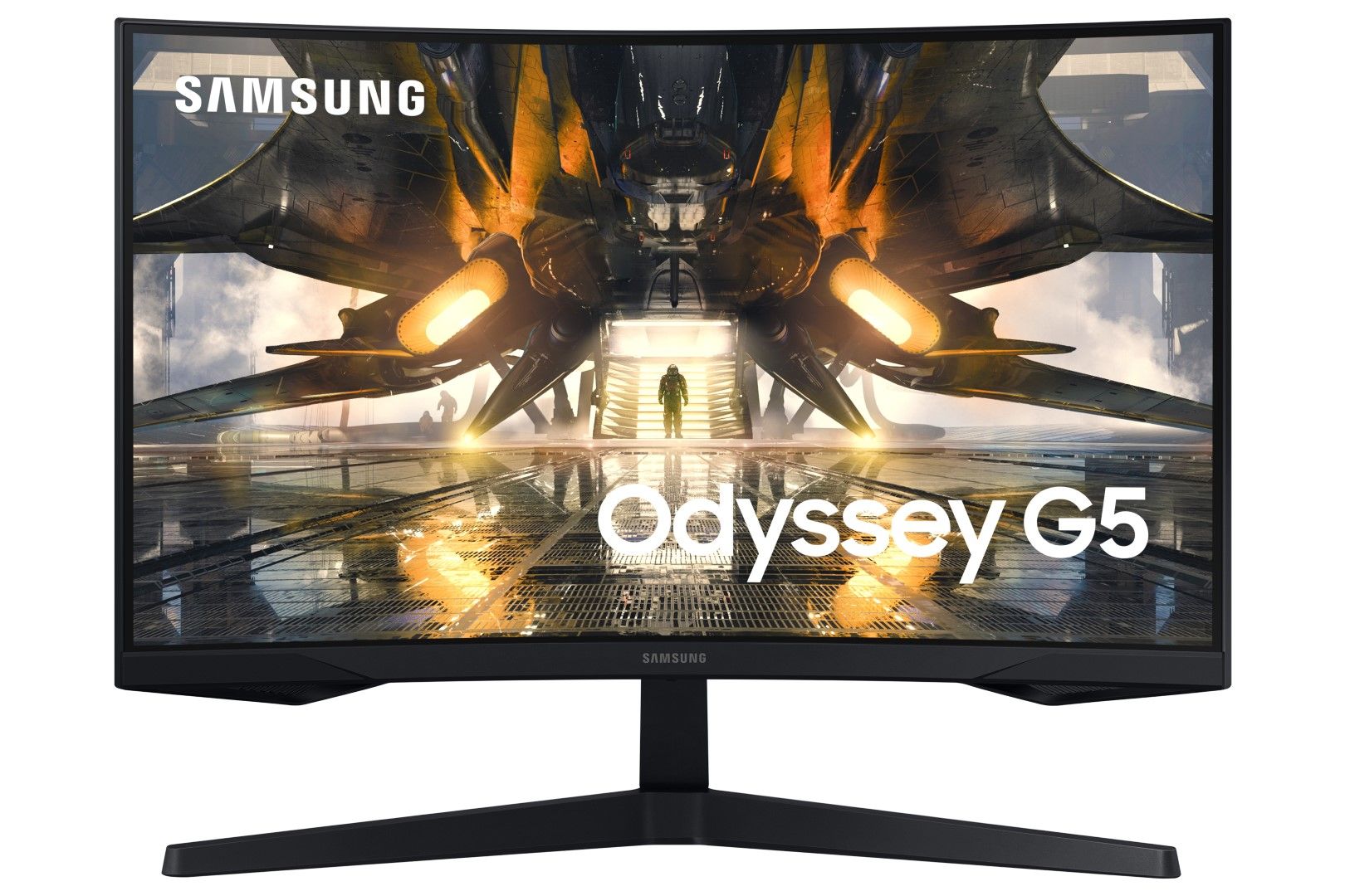 Samsung Odyssey G55A 27" Curved QHD Gaming Monitor 1ms 165Hz FreeSync Premium
