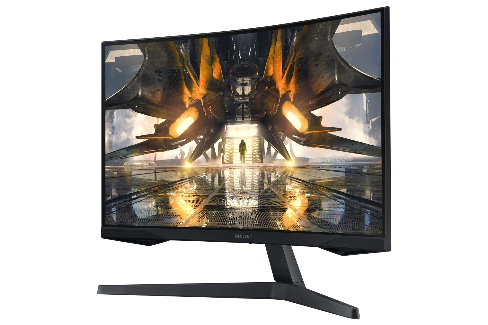 Samsung Odyssey G55A 27" Curved QHD Gaming Monitor 1ms 165Hz FreeSync Premium