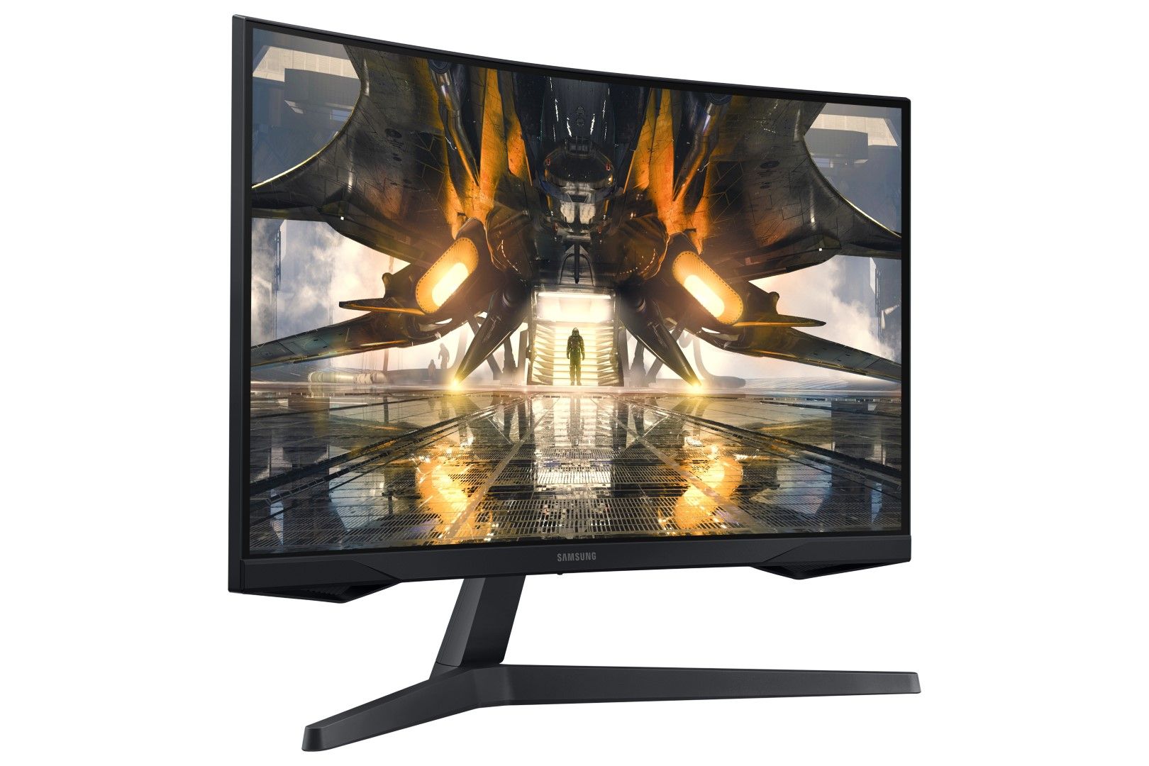 Samsung Odyssey G55A 27" Curved QHD Gaming Monitor 1ms 165Hz FreeSync Premium