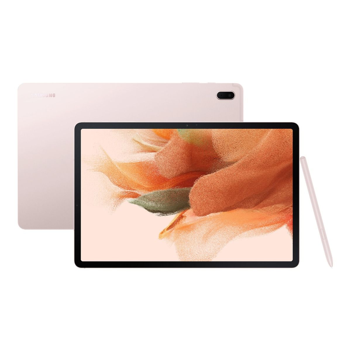 Samsung Galaxy Tab S7 FE 12.4" QHD Tablet 6GB RAM 128GB Storage WiFi Pink