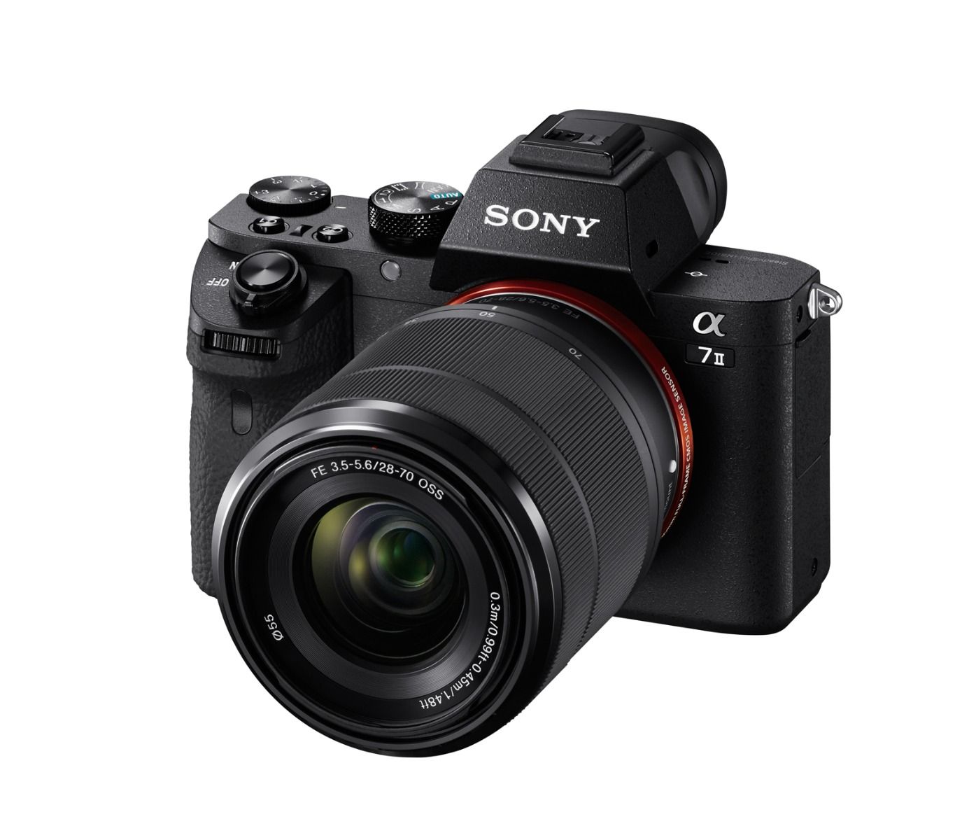 Sony Alpha 7 II 24.3 MP Camera with 28-70mm Lens 3" LCD Screen